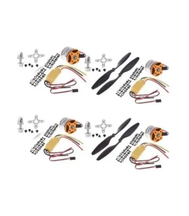 4x Motor Brushless A2212 1000kv + Esc 30a + - Merkatronix