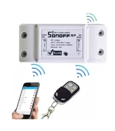 Domotica - Interruptor Sonoff RF R2 Con Control - - Merkatronix