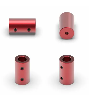 Acople De Aluminio Rígido 6.35x8mm Cnc - Merkatronix