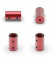 Acople De Aluminio Rígido 6.35x8mm Cnc