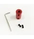 Acople De Aluminio Rígido 6.35x8mm Cnc - Merkatronix