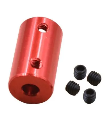 Acople De Aluminio Rígido 6.35x8mm Cnc - Merkatronix
