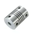 Acople Flexible En Aluminio 6.35mmx10mm, Cnc Impresora 3d