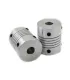 Acople Flexible En Aluminio 6.35mmx10mm, Cnc - Merkatronix