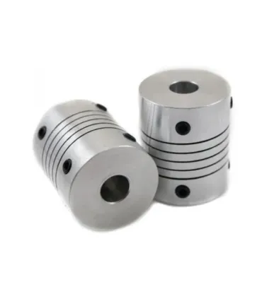 Acople Flexible En Aluminio 6.35mmx10mm, Cnc - Merkatronix