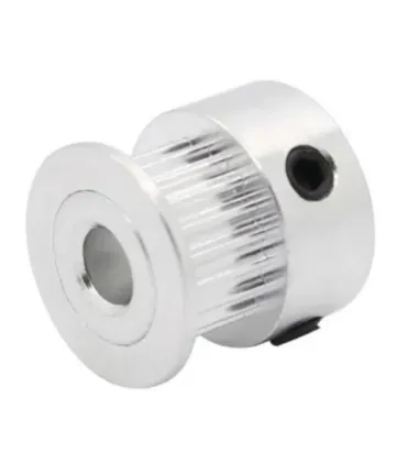 Polea 20 Dientes Gt2 Eje 8mm Ancho 6mm Motor Paso - Merkatronix