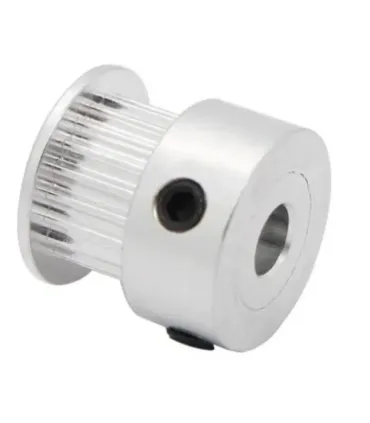 Polea 20 Dientes Gt2 Eje 8mm Ancho 6mm Motor Paso - Merkatronix
