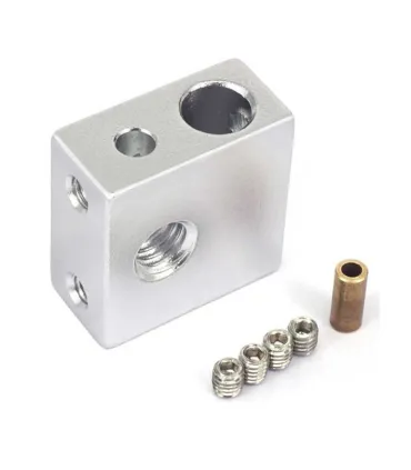 Bloque De Calefacción Mk8 Mk7 - Impresora 3d Hotend - Merkatronix