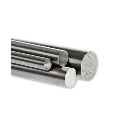 Varilla Lisa Acero Plata Eje 8mm X 400mm - Cnc - Merkatronix