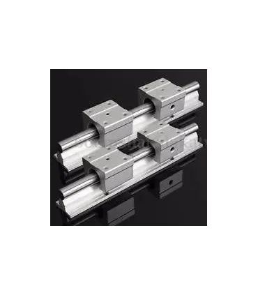 Kit Cnc Guías Lineales Soportadas Sbr16 X 500mm + - Merkatronix