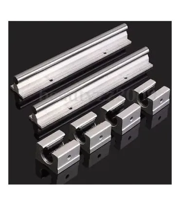 Kit Cnc Guías Lineales Soportadas Sbr16 X 500mm + - Merkatronix