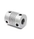 Acople Flexible En Aluminio 6mmx6mm - Cnc - Merkatronix