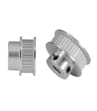 Polea Correa Gt2 30 Dientes Eje 8mm Aluminio Ancho - Merkatronix