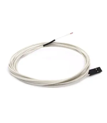 Termistor Ntc 3950 100k - Cable 1m - Cama Caliente - Merkatronix