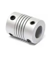 Acople Flexible En Aluminio 8mmx10mm, Cnc Impresora 3d