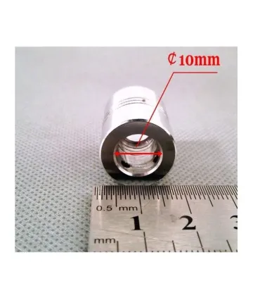 Acople Flexible En Aluminio 8mmx10mm, Cnc - Merkatronix