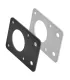 Soporte Base Aluminio Motor Paso A Paso Nema 17 - - Merkatronix