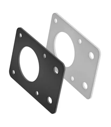 Soporte Base Aluminio Motor Paso A Paso Nema 17 - - Merkatronix