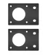 Soporte Base Aluminio Motor Paso A Paso Nema 17 - - Merkatronix