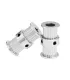 Polea Gt2 Doble Cabeza Eje 6.35mm - 20 Dientes 1/4 - Merkatronix