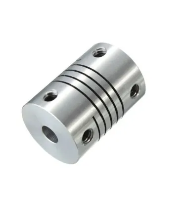 Acople Flexible En Aluminio 6.35x8mm Cnc Impresora - Merkatronix