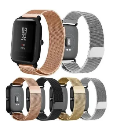 Manilla Correa Acero Inoxidable Para Amazfit Bip - Merkatronix