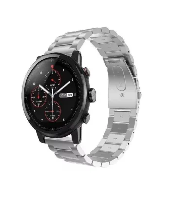 Manilla Acero Inoxidable 22mm Para Reloj Amazfit - Merkatronix