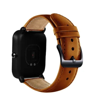 Manilla Correa Pulsera Cuero Para Amazfit Bip Gts - Merkatronix
