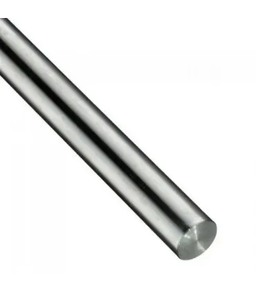 Varilla Lisa Acero Plata Eje 10mm X 400mm - Cnc - Merkatronix