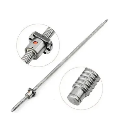 Tornillo De Bola Recirculante 16mm Sfu1605 - 1250mm - Merkatronix
