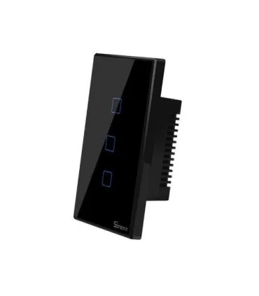 Domotica Switch Pared Sonoff Touch 3 Salidas T2US3C - Merkatronix