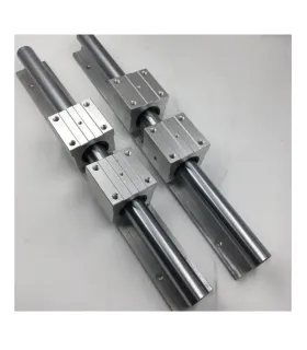 Kit Cnc - Guías Lineales Soportadas Sbr16 X 1500mm - Sbr16uu