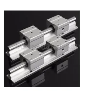 Kit Cnc - Guías Lineales Soportadas Sbr16 X 1500mm - Sbr16uu
