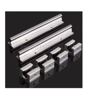 Kit Cnc - Guías Lineales Soportadas Sbr16 X 1500mm - Sbr16uu