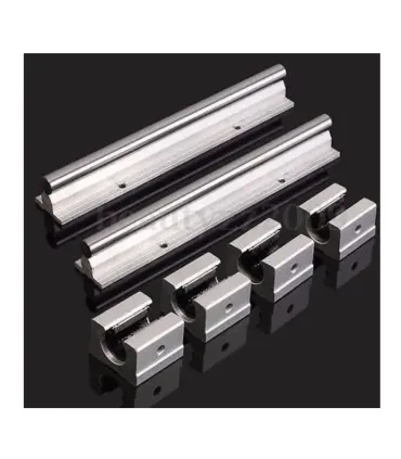 Kit Cnc - Guías Lineales Soportadas Sbr16 X 1500mm - Sbr16uu