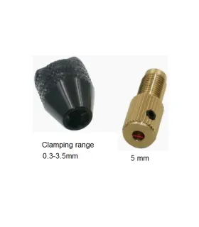 Mandril Mini Brocas - Portabrocas 0.3mm-3.5mm - Eje 5mm