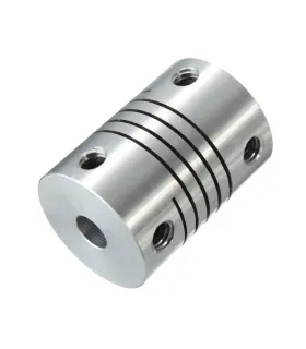 Acople Flexible En Aluminio 3x8mm, Cnc - Impresora 3d