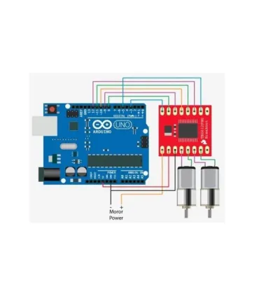 Puente H Driver Motor Dc Tb6612fng Arduino - Merkatronix