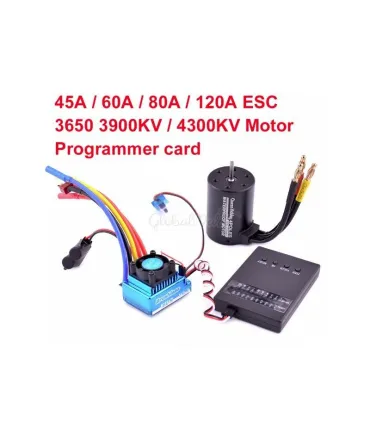 Motor Sin Escobillas Rc 3650 4300kv 1/10 Coche Rc - Merkatronix