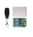 Modulo Receptor Rf 433mhz 2 Canales 110vac + Control