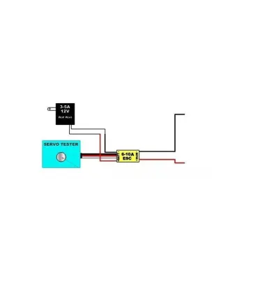 Tester Probador Servos Pwm Esc Tester 3 Canales - Merkatronix