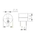 Buzzer Activo 5v - Zumbador 12 x 9.5mm - Arduino X - Merkatronix