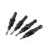 Broca Avellanador - 4 Brocas - Número 6 - 8 - 10 - - Merkatronix