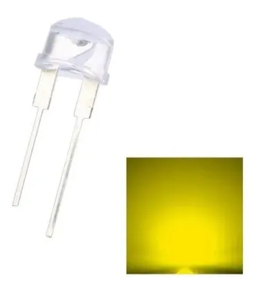 Led Sombrero De Paja 5mm - Diodo Led - 1000 - Merkatronix
