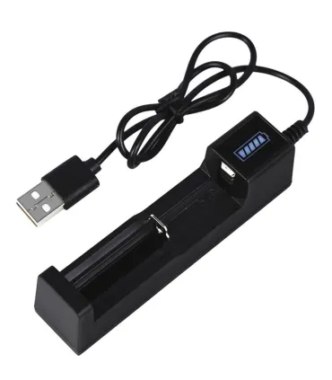 Cargador Universal Baterías Litio 18650, 16340, - Merkatronix