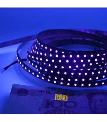 Tira Cinta Led Ultravioleta 3528 - 120leds/m X 1 - Merkatronix
