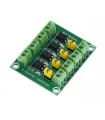 Modulo 817 4 Canales Optoacoplador Convertidor De Voltaje