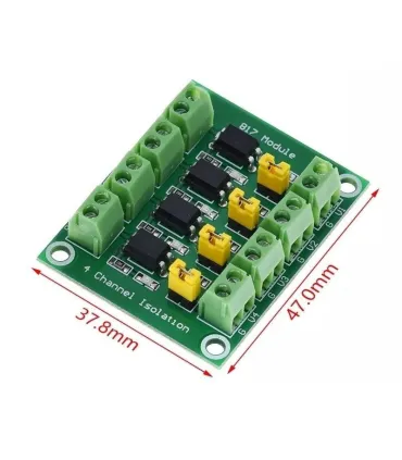 Modulo 817 4 Canales Optoacoplador Convertidor De - Merkatronix