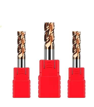 Fresa 4 Flautas Para Corte De Metal - Acero - Merkatronix