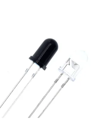 Led Infrarrojo Ir 5mm Trasmisor Y Receptor X 5 - Merkatronix
